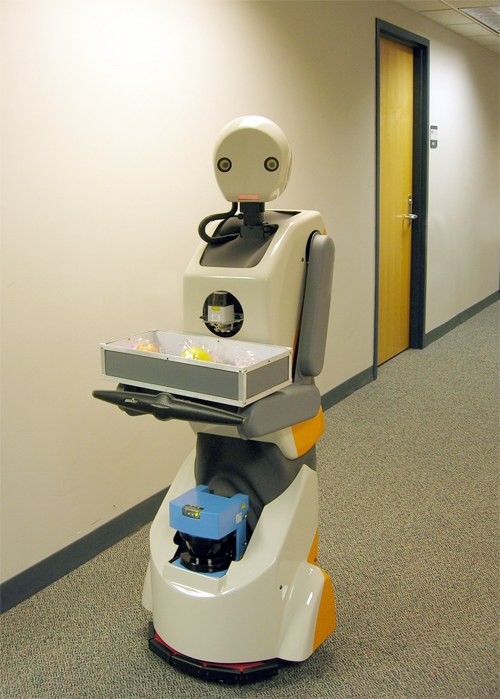 Snackbot, robot semi-autónomo desarrollado en Carnegie Mellon